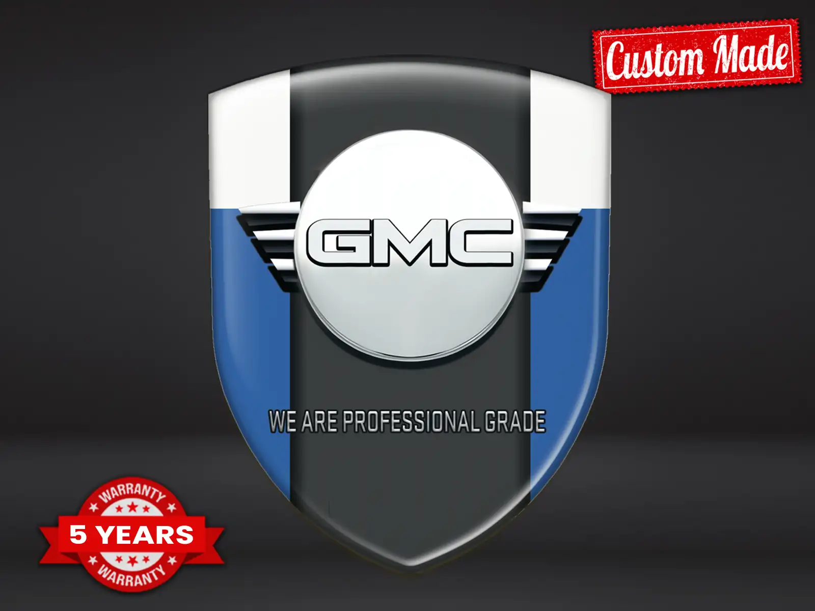 GMC Autoabzeichen Robust Hochwertig Professionell